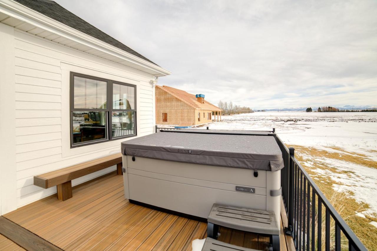 Teton Valley Getaway With Private Deck And Hot Tub! Ashton Exterior foto